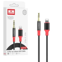 کابل تبدیل Lightning به AUX ارلدام AUX76L طول 1 متر