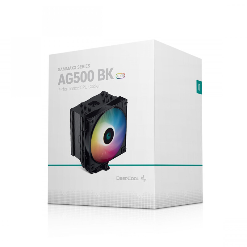 خنک کننده پردازنده دیپ کول AG500 BK ARGB
