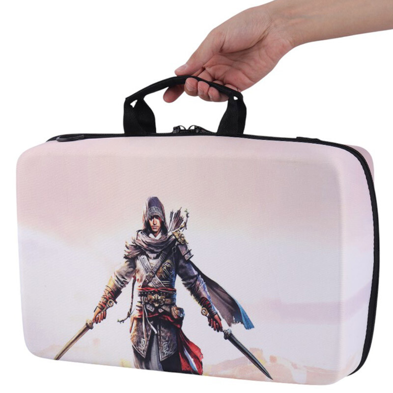 کیف کنسول بازی PS5 Slim طرح Assassins Creed کد 3