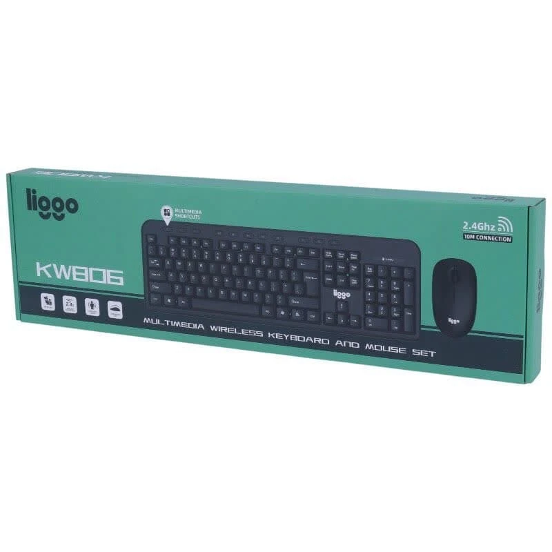 کیبورد و موس بی سیم لیگو KW806