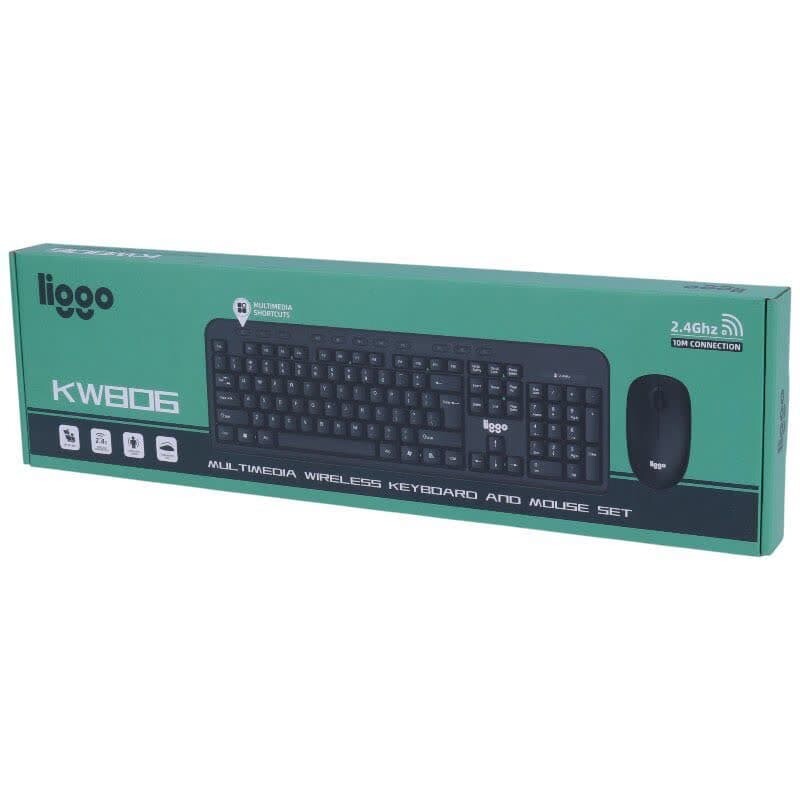 کیبورد و موس بی سیم لیگو KW806