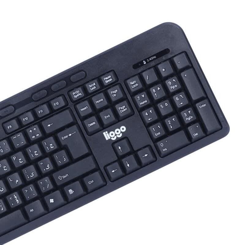 کیبورد و موس بی سیم لیگو KW806