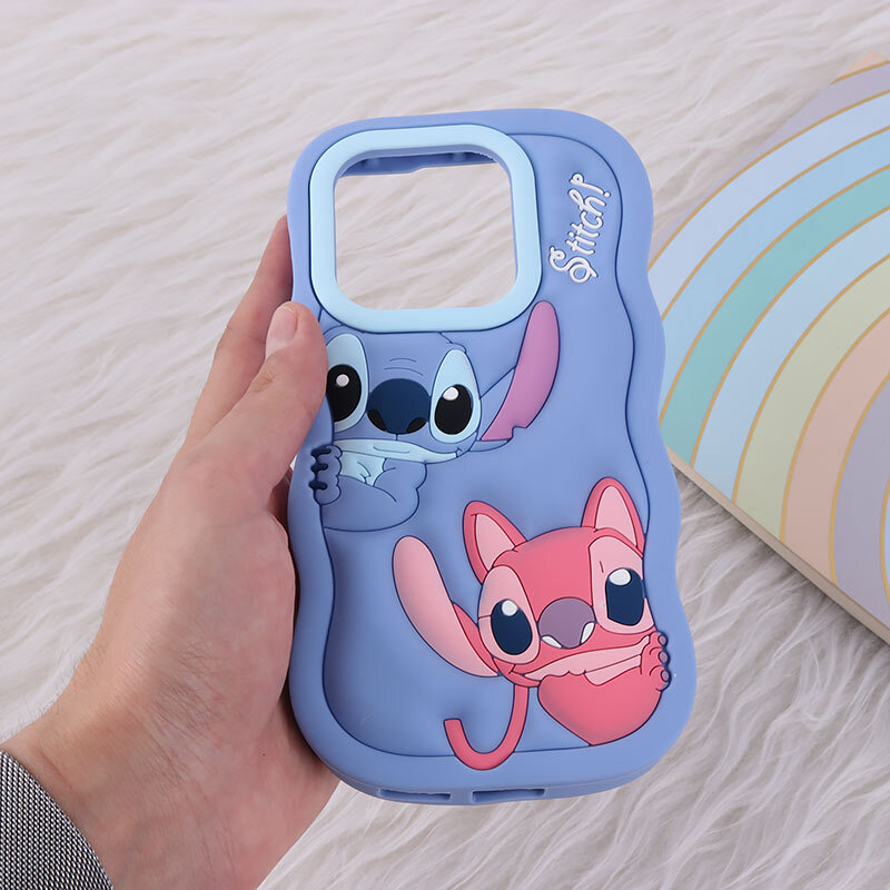 قاب سیلیکونی شیائومی Redmi Note 14 عروسکی برجسته طرح Stitch