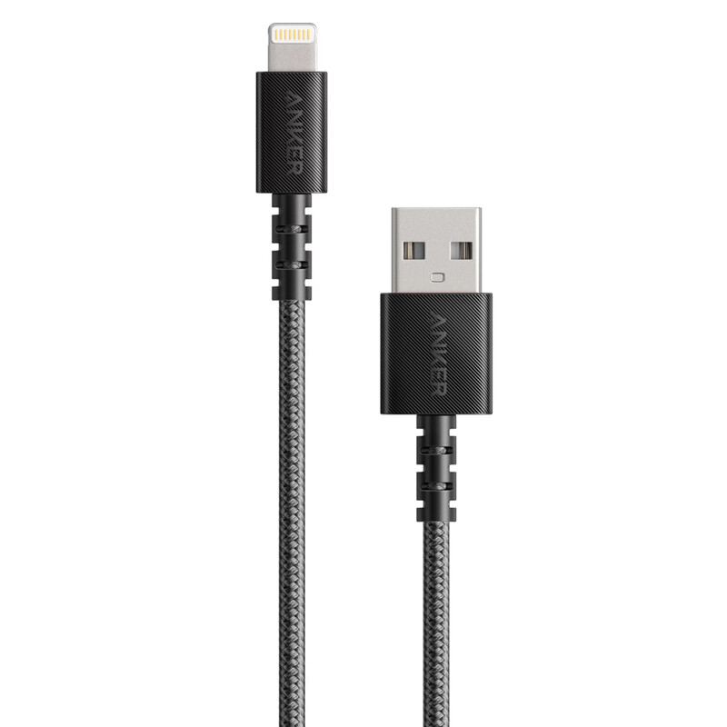 کابل آیفونی فست شارژ Anker PowerLine Select+ A8013 2.4A PD 1.8m