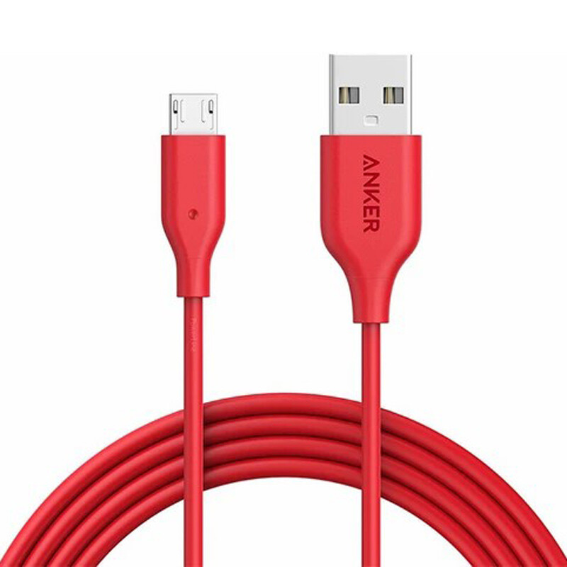 کابل میکرو یو اس بی فست شارژ Anker PowerLine A8133 1.8m