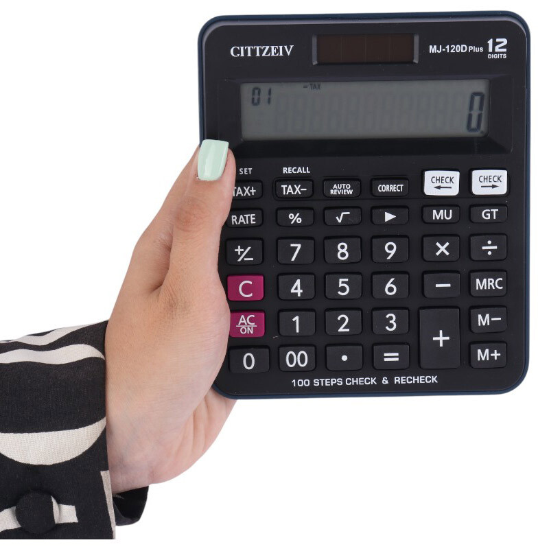 ماشین حساب سیتزیو Cittzeiv MJ-120D Plus
