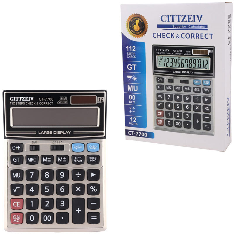 ماشین حساب سیتزیو Cittzeiv CT-7700