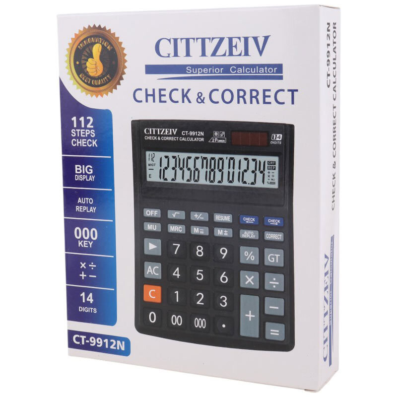 ماشین حساب سیتزیو Cittzeiv CT-9912N