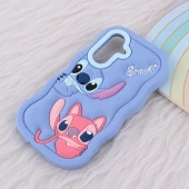 قاب سیلیکونی سامسونگ Galaxy A56 عروسکی برجسته طرح Stitch