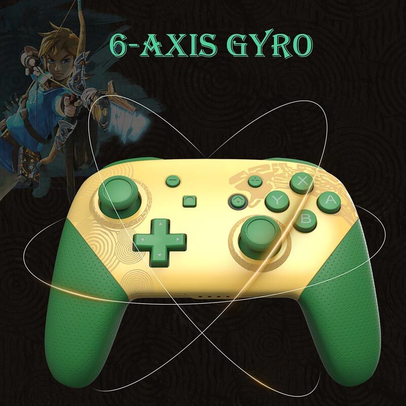 دسته بازی بی سیم Nintendo Switch Pro The Legend of Zelda Tears of the Kingdom