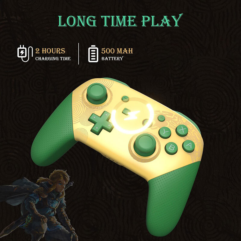 دسته بازی بی سیم Nintendo Switch Pro The Legend of Zelda Tears of the Kingdom