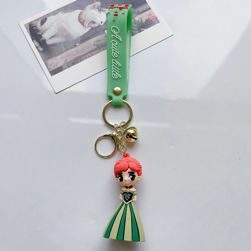 جاکلیدی سیلیکونی طرح Disney Princess بسته 2 عددی