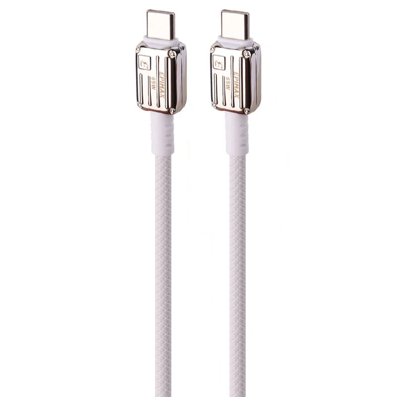 کابل دو سر تایپ سی فست شارژ 65 وات اپی مکس EC-121 طول 1 متر