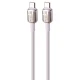کابل دو سر تایپ سی فست شارژ 65 وات اپی مکس EC-121 طول 1 متر