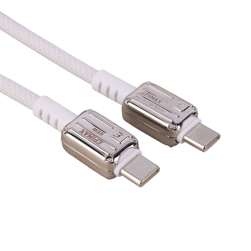 کابل تبدیل فست شارژ Epimax EC-121 Type-C To Type-C 65W 1m