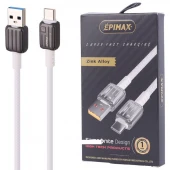 کابل تایپ سی فست شارژ 65 وات اپی مکس EC-122 طول 1 متر