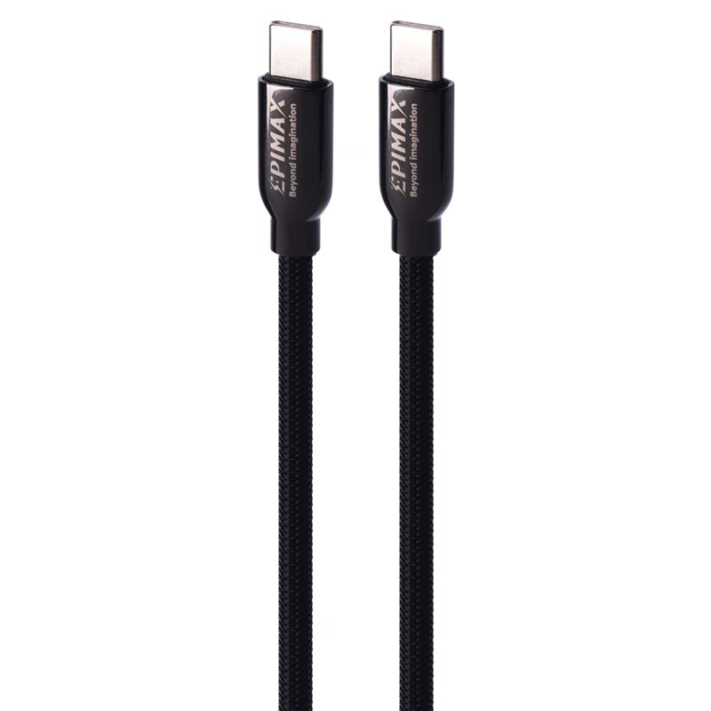 کابل تبدیل فست شارژ Epimax EC-129 Type-C to Type-C 65W 1m