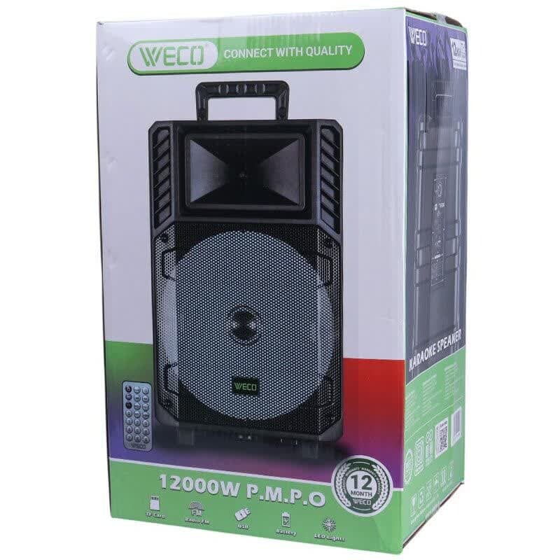 اسپیکر بلوتوثی وکو WECO-100 + ریموت کنترل
