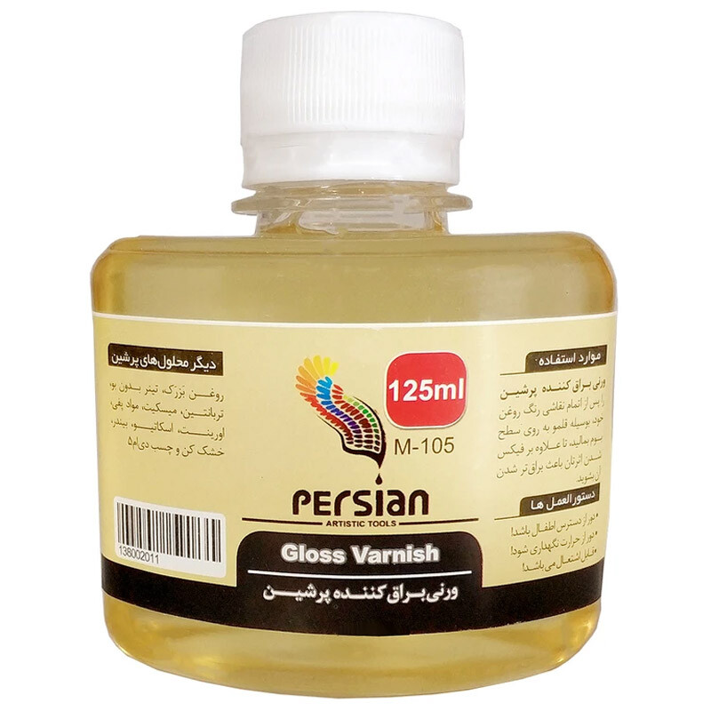 گلس وارنیش پرشین M-105 حجم 125 میلی لیتر