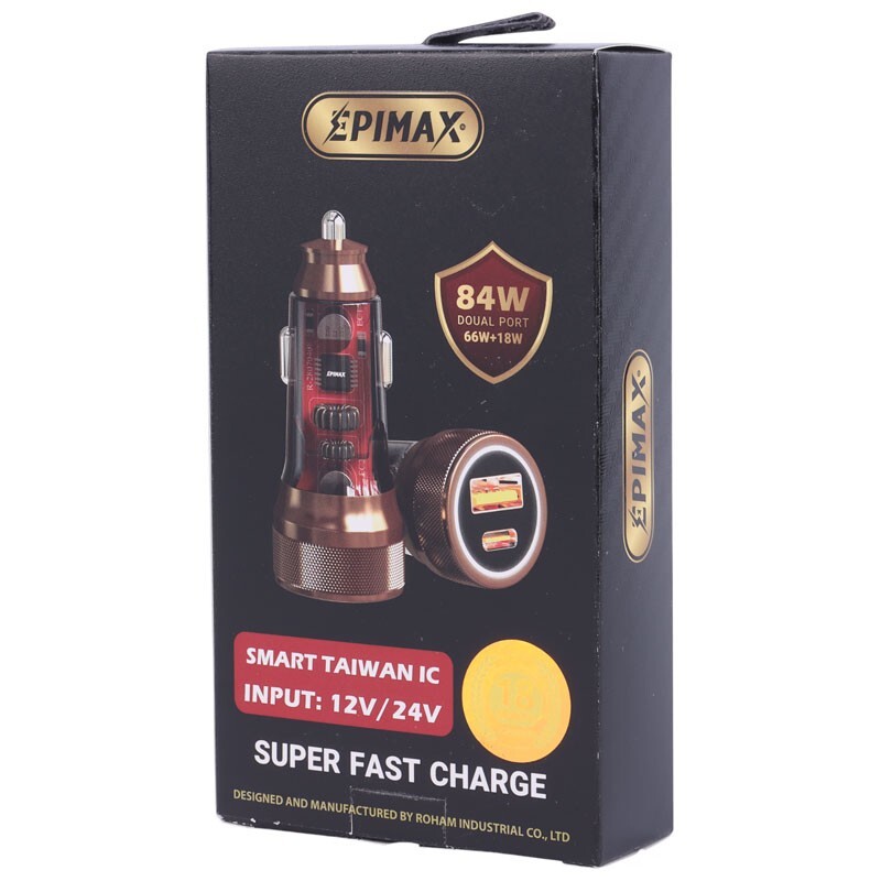 شارژر فندکی 66 وات اپی مکس EU-157