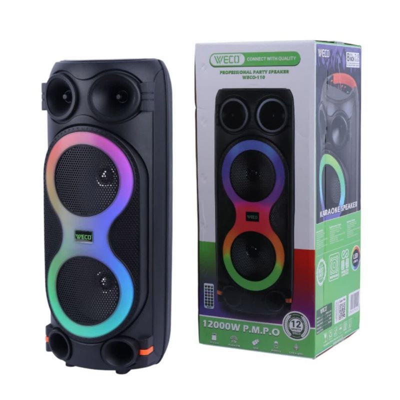 اسپیکر چمدانی بلوتوثی ویکو WECO-110 + ریموت کنترل