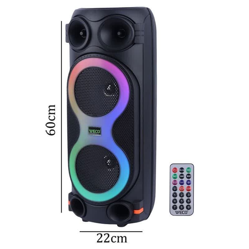 اسپیکر چمدانی بلوتوثی ویکو WECO-110 + ریموت کنترل