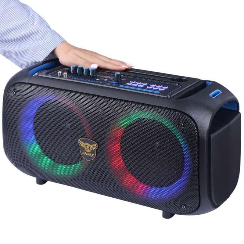 اسپیکر بلوتوثی اپیمکس Epimax 775 + میکروفون و ریموت کنترل