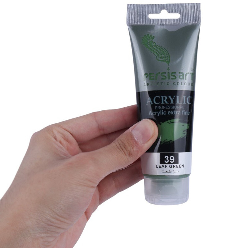 رنگ اکریلیک پرسیس آرت Leaf Green 39 حجم 75 میلی لیتر