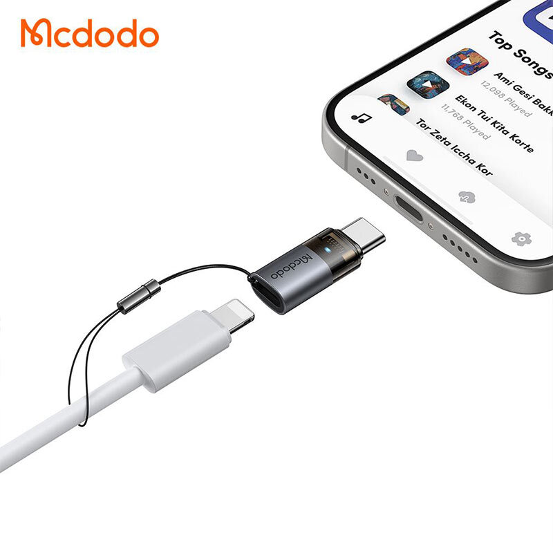 تبدیل Lightning OTG به Type-C مک دودو OT-761