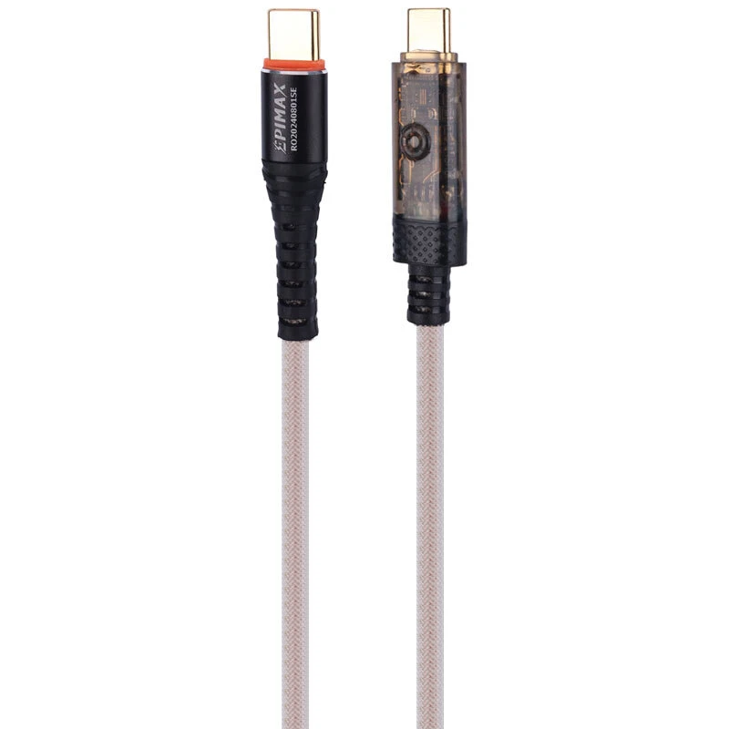 کابل دو سر تایپ سی فست شارژ 65 وات اپی مکس EC-133 طول 1 متر