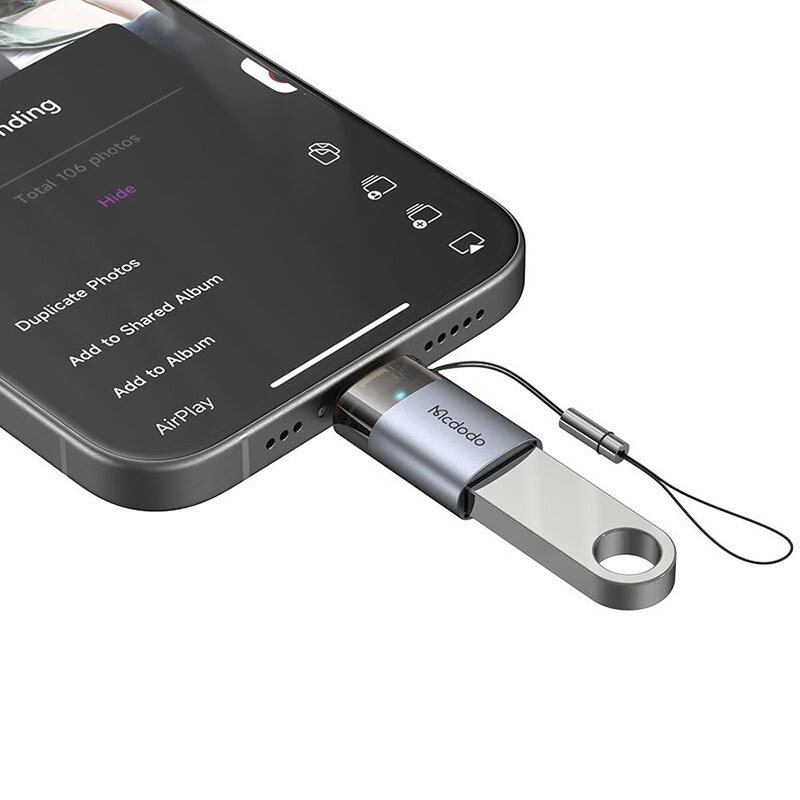 تبدیل USB OTG به Lightning مک دودو OT-739