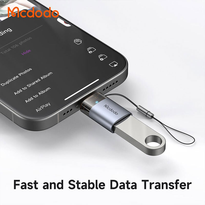 تبدیل USB OTG به Lightning مک دودو OT-739