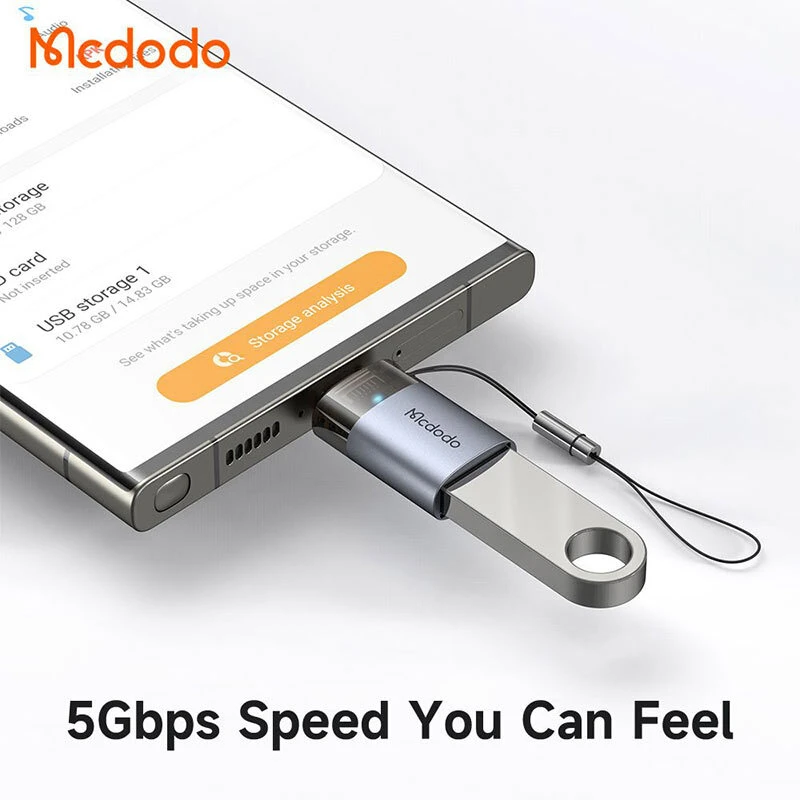 تبدیل USB OTG به تایپ سی مک دودو OT-740