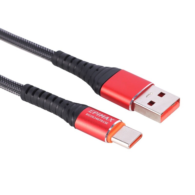 کابل تایپ سی فست شارژر Epimax EC-130 120W 1m