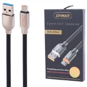 کابل میکرو یو اس بی فست شارژ اپی مکس EC-127 طول 1 متر