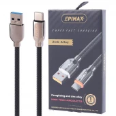 کابل تایپ سی فست شارژ اپی مکس EC-128 طول 1 متر