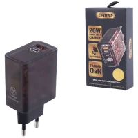 شارژر دیواری 20 وات اپی مکس EU-149 GaN QC3.0 PD3.0