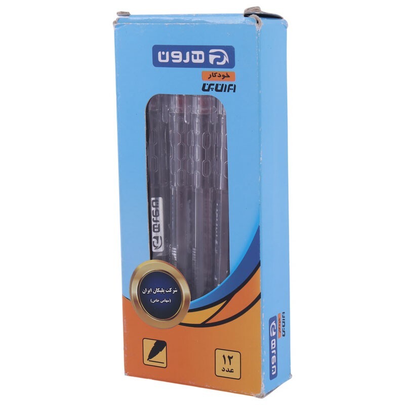 خودکار هرون Heron Iran Pen 1.0mm بسته 12 عددی