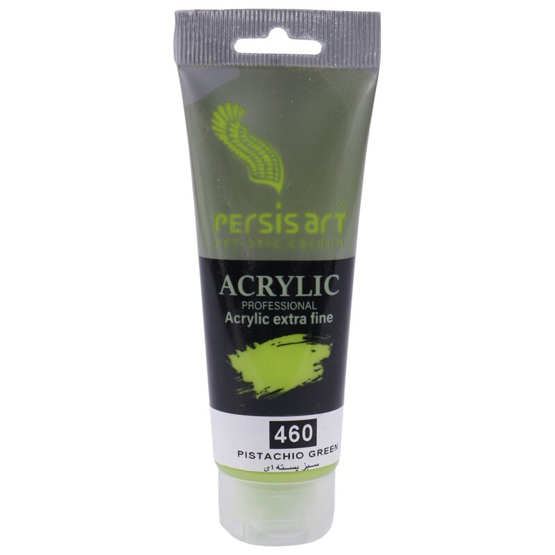 رنگ اکریلیک پرسیس آرت Pistachio Green 460 حجم 75 میلی لیتر