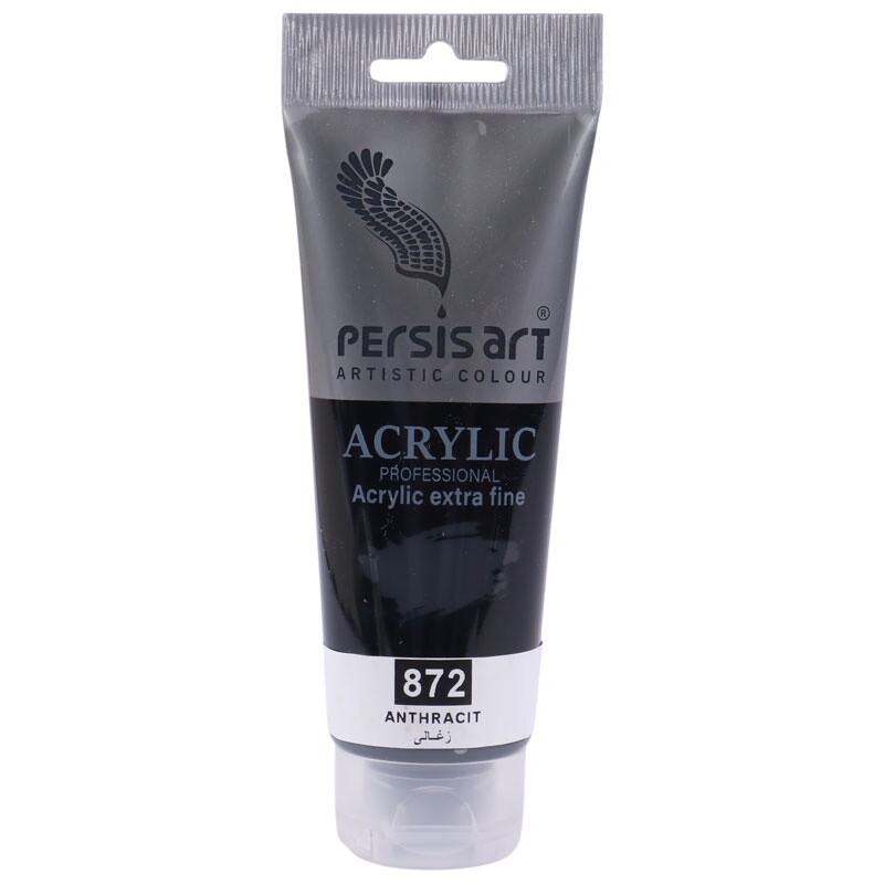 رنگ اکریلیک پرسیس آرت Anthracit 872 حجم 75 میلی لیتر