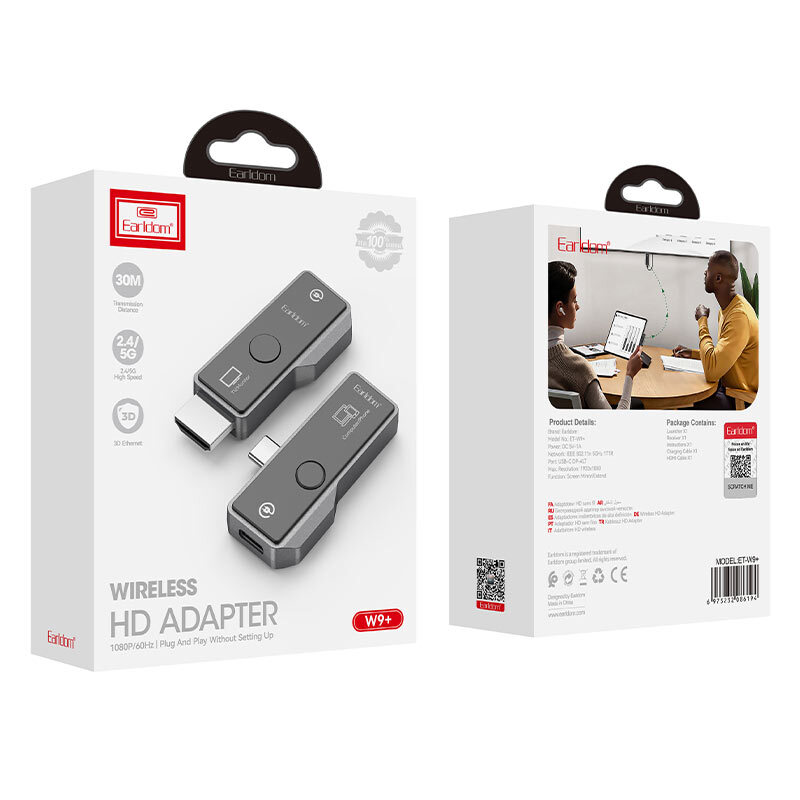 دانگل وایرلس HDMI ارلدام +ET-W9