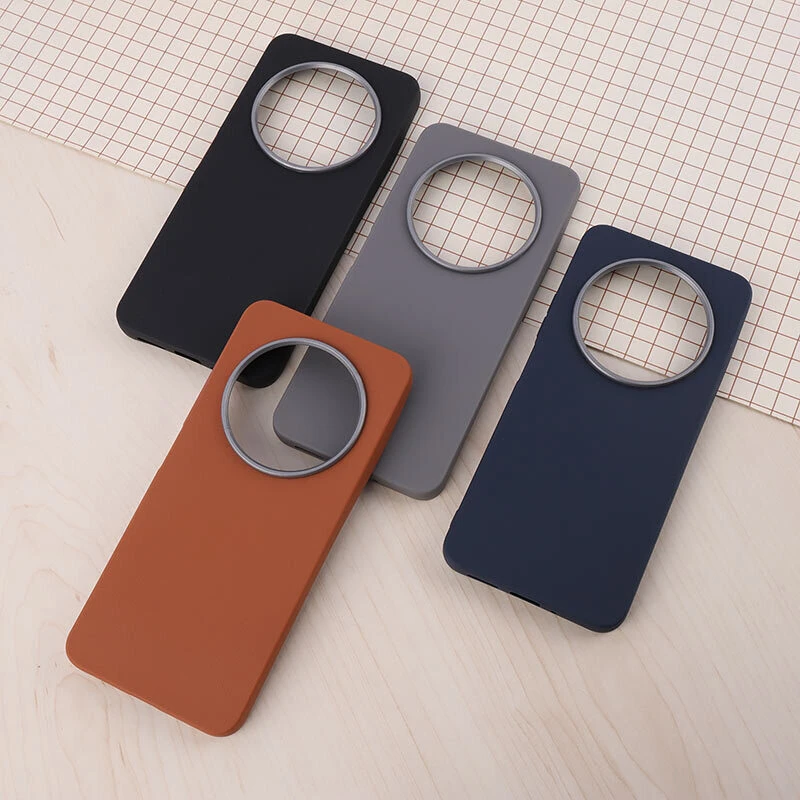قاب چرمی ژله ای Leather شیائومی Redmi A4 / 14C / 14R / Poco C75