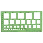 شابلون مربع تیبل Table No.1350
