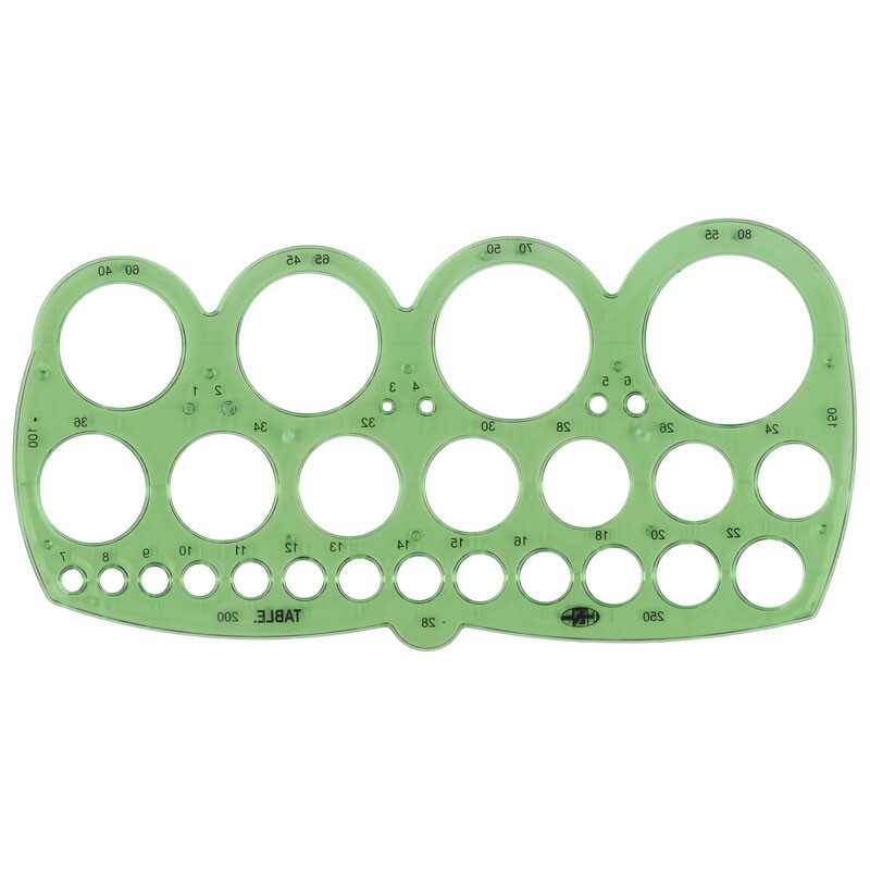 شابلون دایره تیبل Table