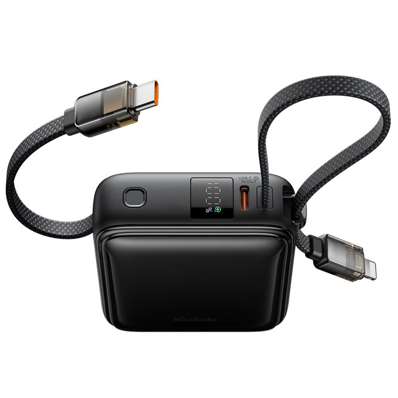 پاور بانک فست شارژ مک دودو MC-255 PD QC3.0 22.5W ظرفیت 10000 میلی آمپر ساعت