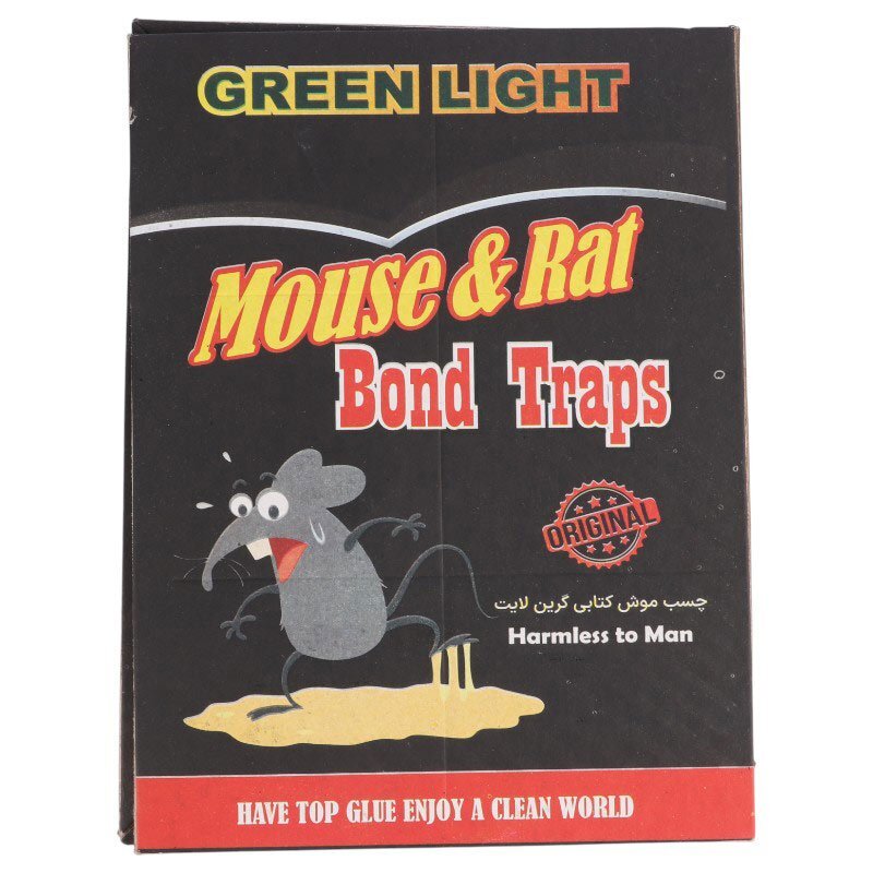 چسب تله موش کتابی Green Light