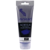 رنگ اکریلیک پرسیس آرت Ultramarine Blue 21 حجم 75 میلی لیتر