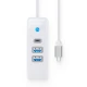 هاب 3 پورت Type-C اوریکو PWC2U-C3