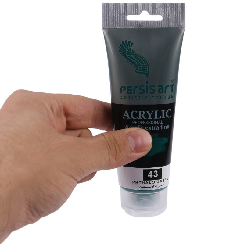 رنگ اکریلیک پرسیس آرت Phthalo Green 43 حجم 75 میلی لیتر