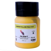 رنگ اکریلیک پرسیس آرت Cadmium Yellow Plae Hue 8 حجم 250 میلی لیتر